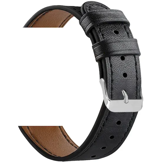 Eternico Leather Band universal Quick Release 22mm - Image 2