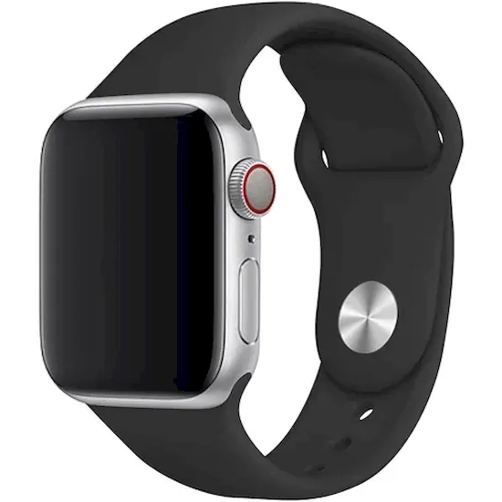 Eternico Essential pro Apple Watch 42mm / 44mm / 45mm / Ultra 49mm cherry red velikost M-L