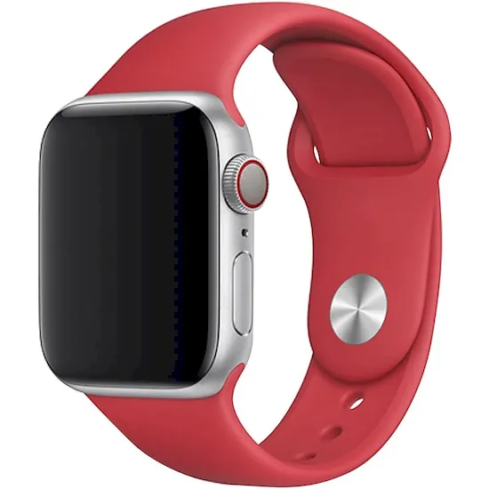 Eternico Essential pro Apple Watch 42mm / 44mm / 45mm / Ultra 49mm cherry red velikost M-L - Image 9
